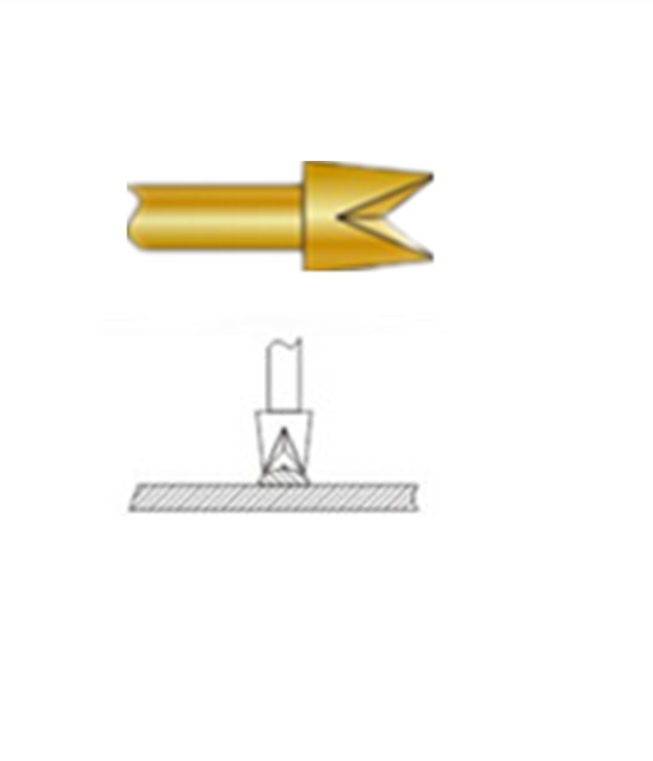 四爪頭探針、探針用法圖、探針原理圖、測試探針圖片