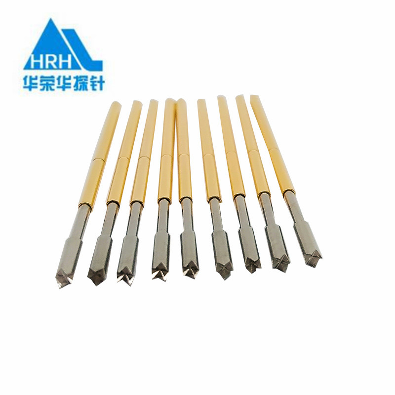 G1353-Q探針、四爪頭探針、1.36mm測試針、總長36.5mm、彈簧針圖片、測試針圖片、頂針圖片、探針圖片