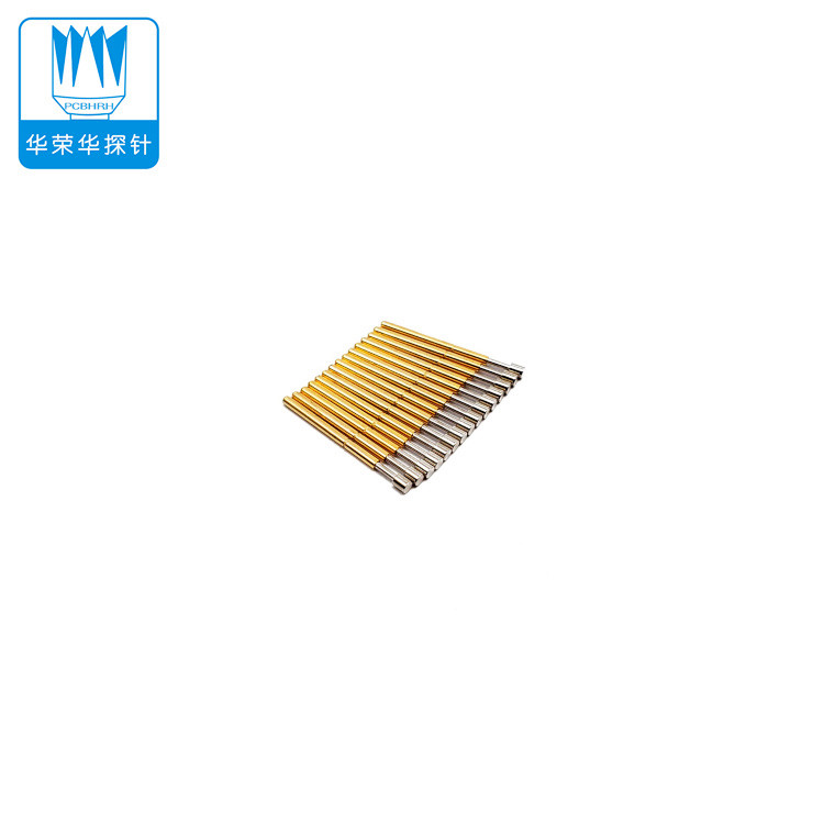 P75-G 平頭探針，華榮華彈簧探針廠家