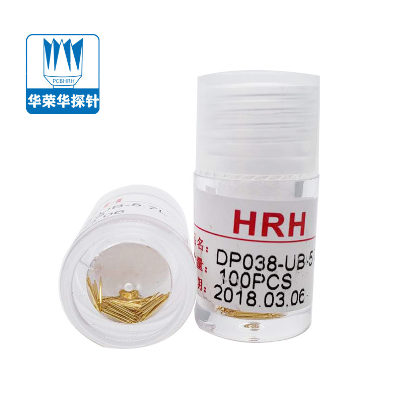 雙頭探針DP038-UB-5.7L，BGA測(cè)試針，華榮華雙頭針廠家